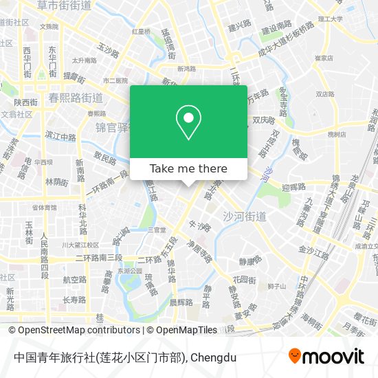 中国青年旅行社(莲花小区门市部) map