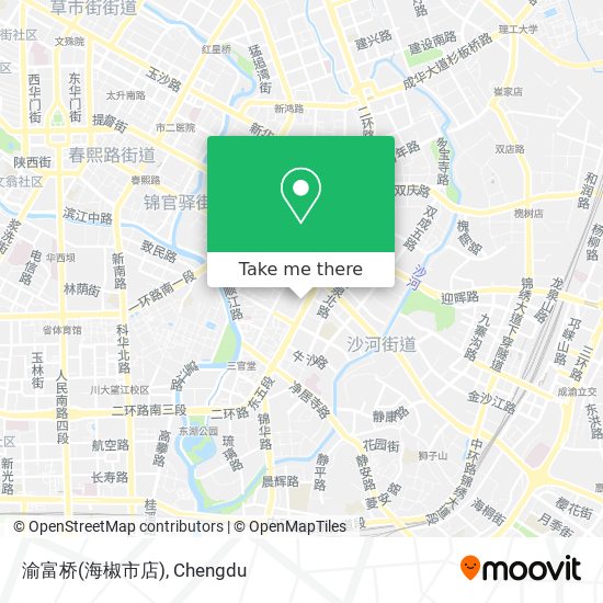 渝富桥(海椒市店) map
