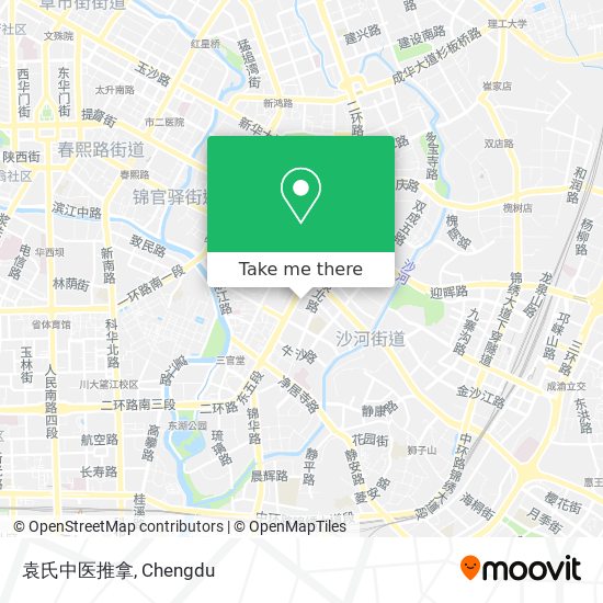 袁氏中医推拿 map