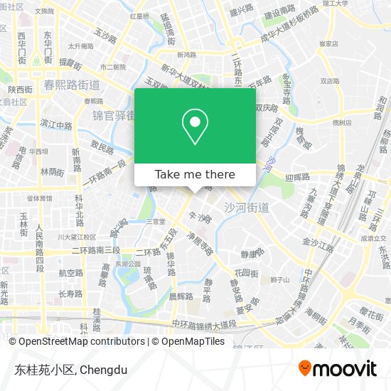 东桂苑小区 map