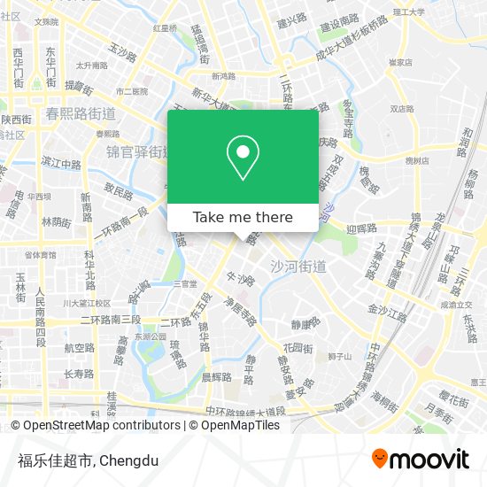 福乐佳超市 map