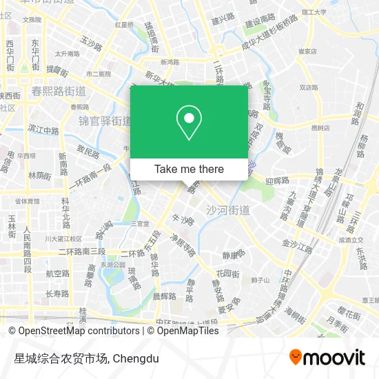 星城综合农贸市场 map