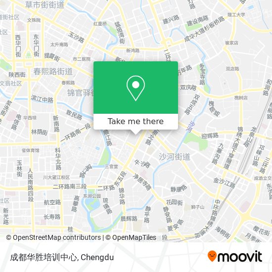 成都华胜培训中心 map