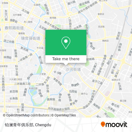 铂澜青年俱乐部 map