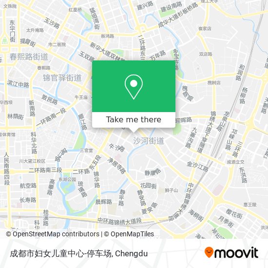 成都市妇女儿童中心-停车场 map