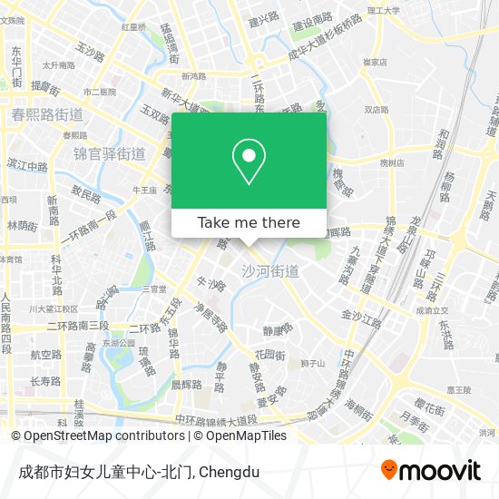 成都市妇女儿童中心-北门 map