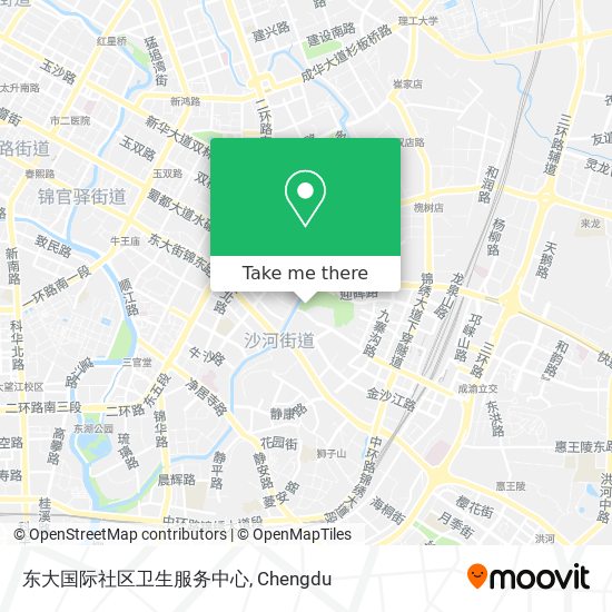 东大国际社区卫生服务中心 map