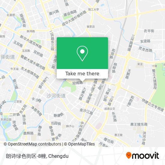 朗诗绿色街区-8幢 map