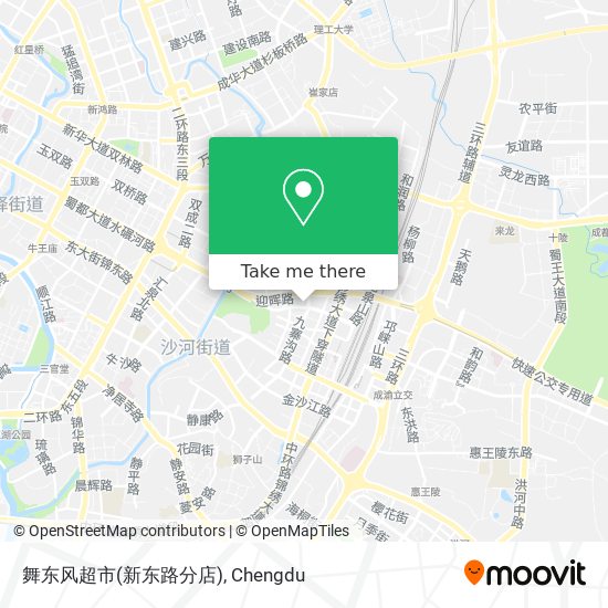 舞东风超市(新东路分店) map