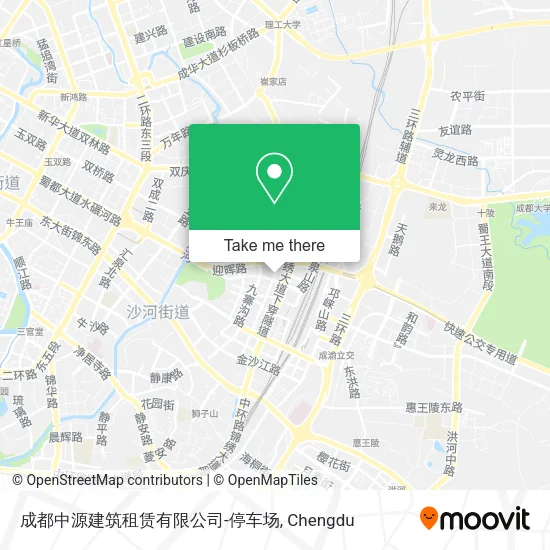 成都中源建筑租赁有限公司-停车场 map