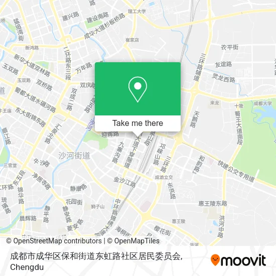 成都市成华区保和街道东虹路社区居民委员会 map