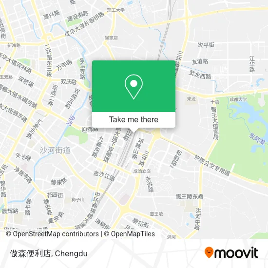 傲森便利店 map