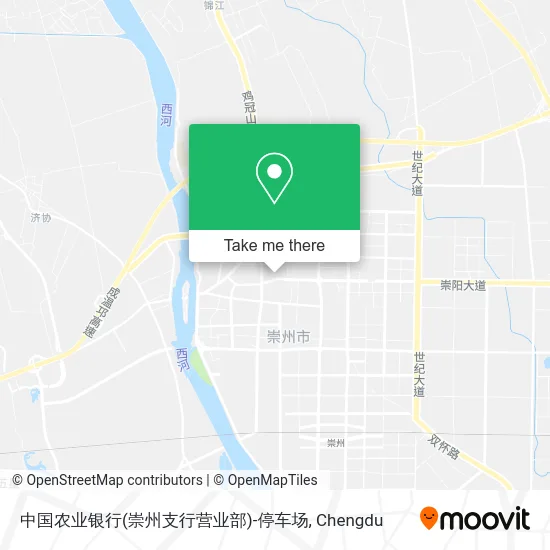 中国农业银行(崇州支行营业部)-停车场 map