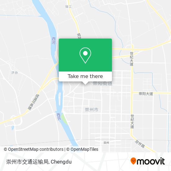 崇州市交通运输局 map