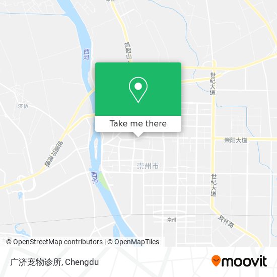 广济宠物诊所 map