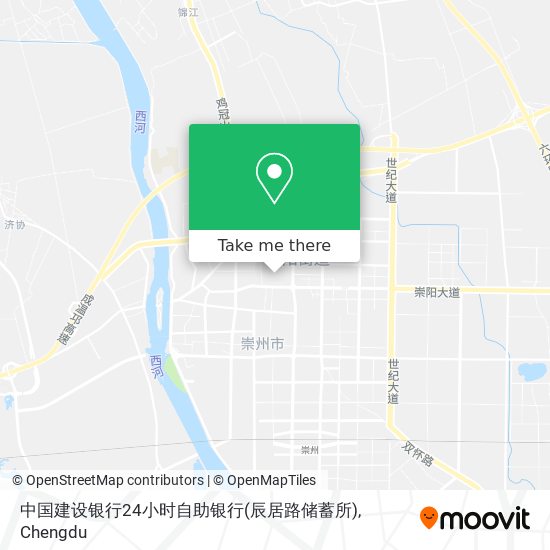 中国建设银行24小时自助银行(辰居路储蓄所) map