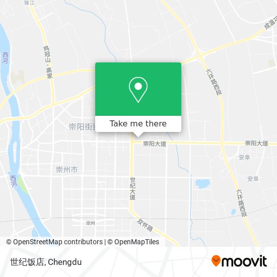 世纪饭店 map