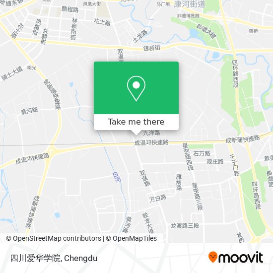 四川爱华学院 map