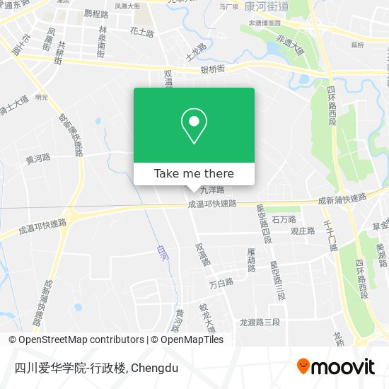 四川爱华学院-行政楼 map