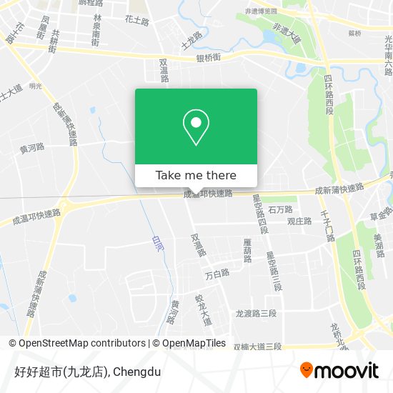好好超市(九龙店) map