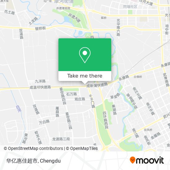 华亿惠佳超市 map
