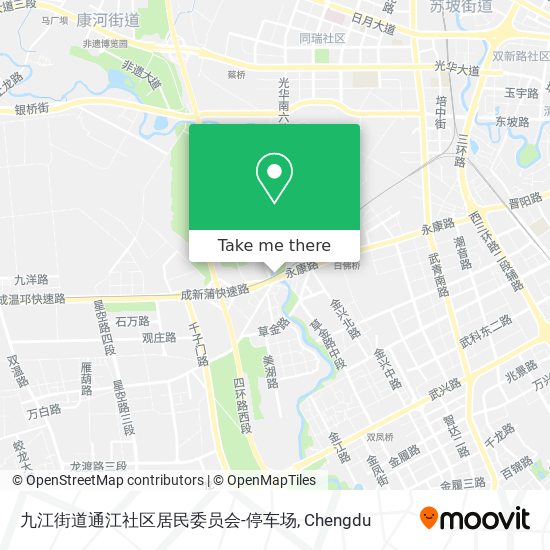 九江街道通江社区居民委员会-停车场 map