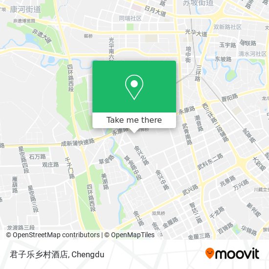 君子乐乡村酒店 map