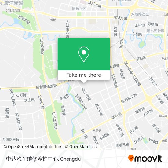 中达汽车维修养护中心 map