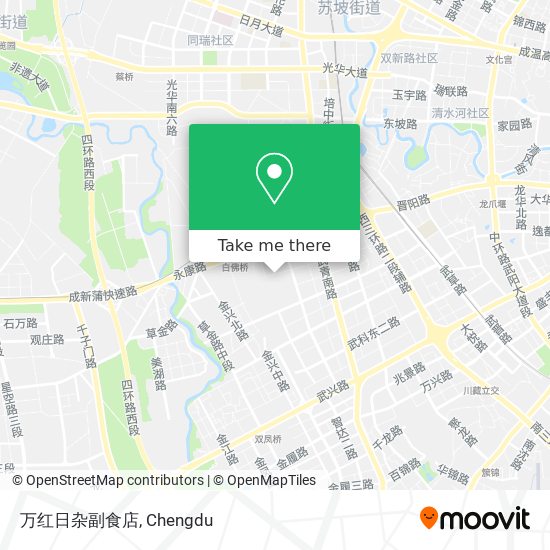 万红日杂副食店 map
