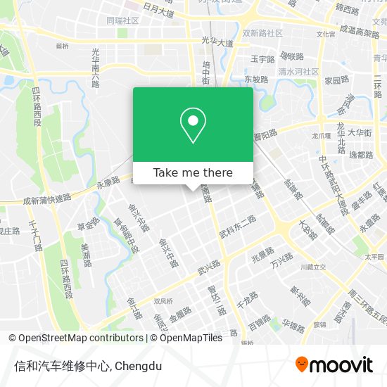 信和汽车维修中心 map