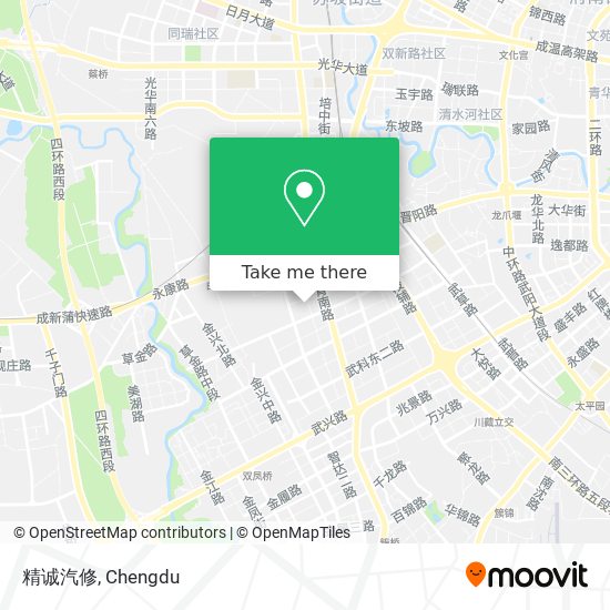 精诚汽修 map