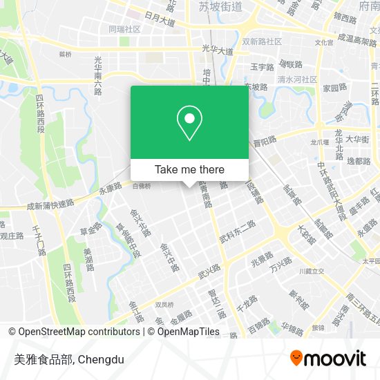 美雅食品部 map