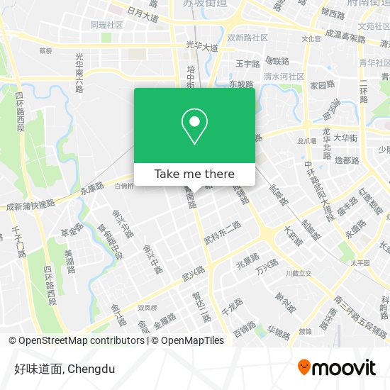 好味道面 map