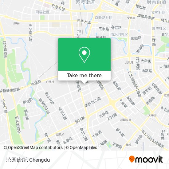 沁园诊所 map