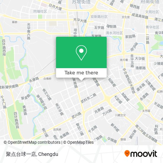 聚点台球一店 map