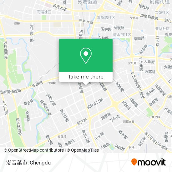 潮音菜市 map