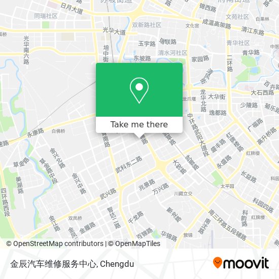 金辰汽车维修服务中心 map