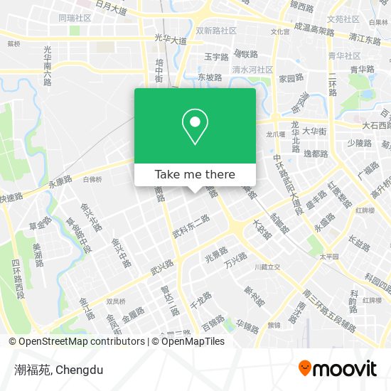 潮福苑 map