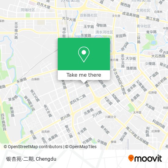 银杏苑-二期 map