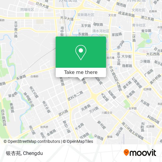 银杏苑 map