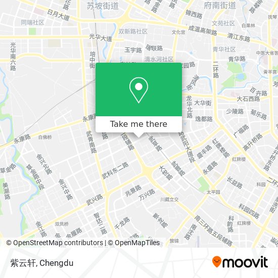 紫云轩 map