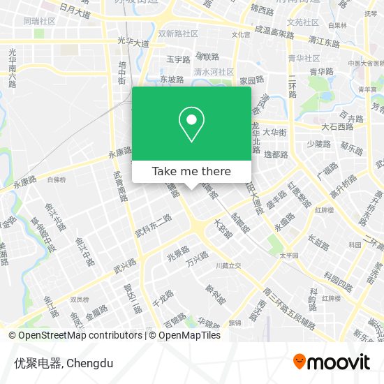 优聚电器 map