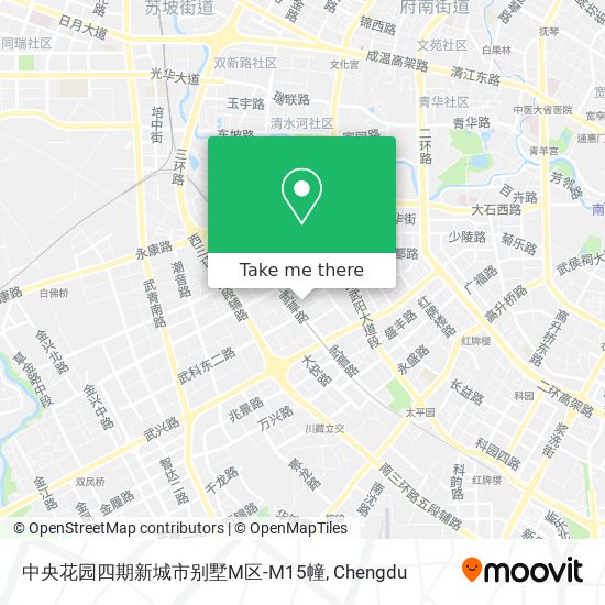 中央花园四期新城市别墅M区-M15幢 map