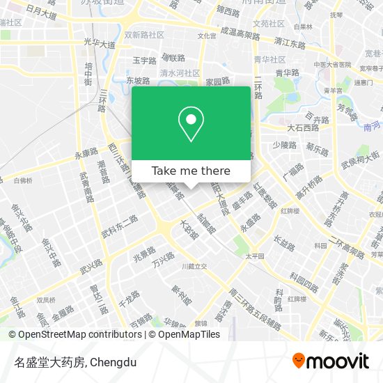 名盛堂大药房 map