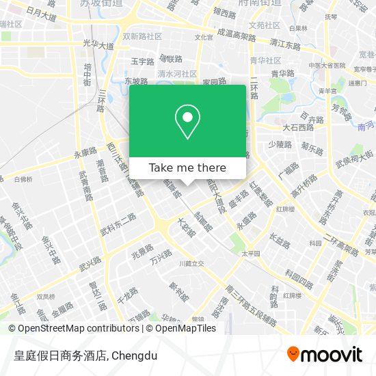 皇庭假日商务酒店 map