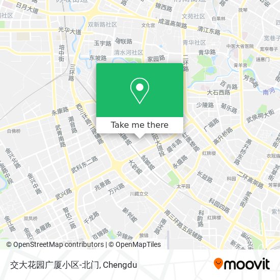 交大花园广厦小区-北门 map
