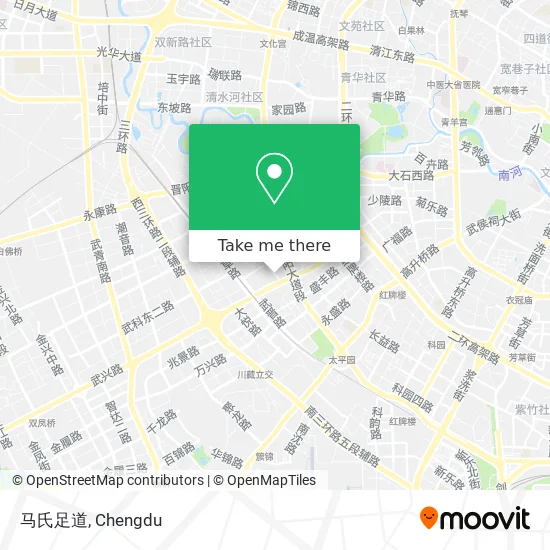马氏足道 map