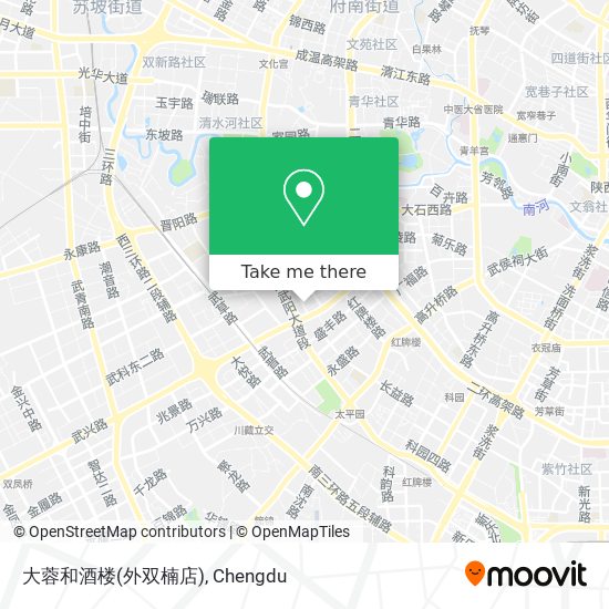 大蓉和酒楼(外双楠店) map