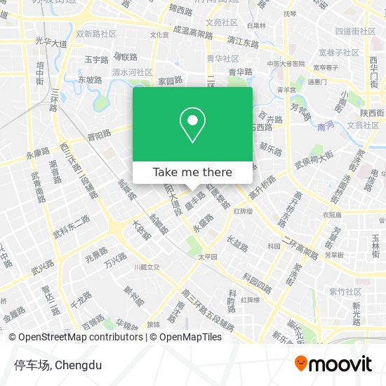 停车场 map