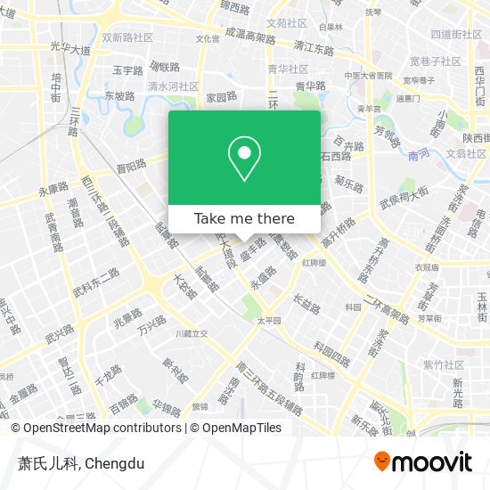 萧氏儿科 map